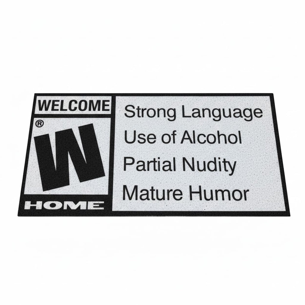 Welcome Home Strong Language Doormat