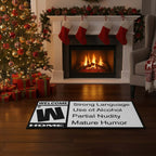 Welcome Home Strong Language Doormat