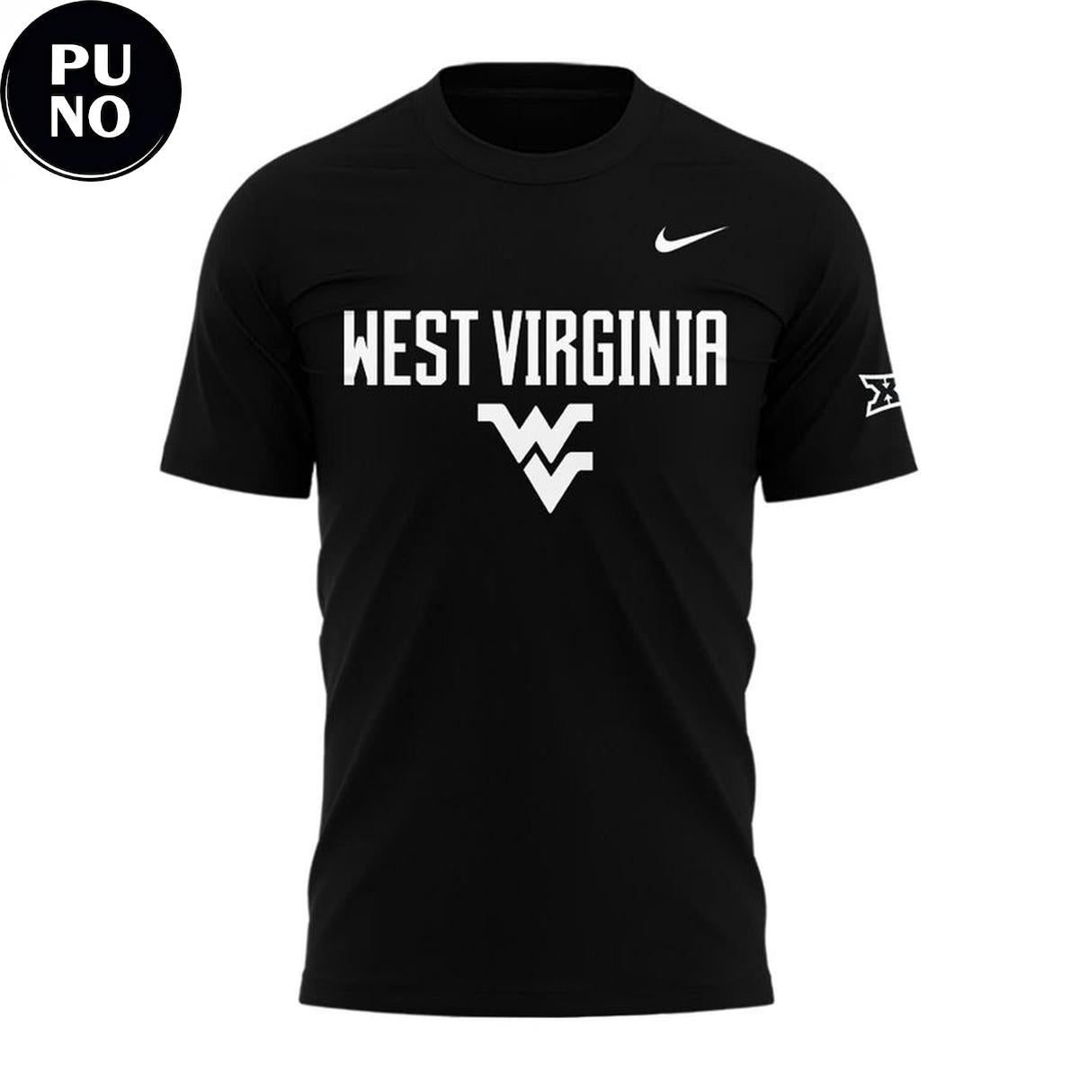 West Virginia Mountaineers 2026 Coal Rush Uniform Hoodie T-Shirt
