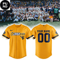 West Virginia Mountaineers 2026 College World Series Personalized Baseball Jersey