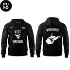 West Virginia Mountaineers Basketball 2026 Dark Mode Hoodie T-Shirt