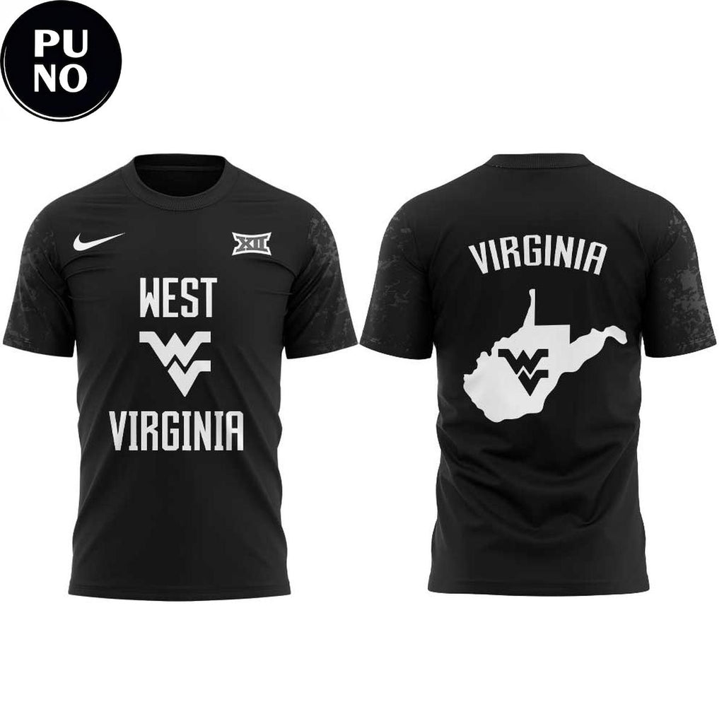 West Virginia Mountaineers Basketball 2026 Dark Mode Hoodie T-Shirt