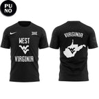 West Virginia Mountaineers Basketball 2026 Dark Mode Hoodie T-Shirt