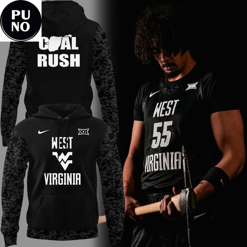 West Virginia Mountaineers Coal Rush 2026 Hoodie T-Shirt