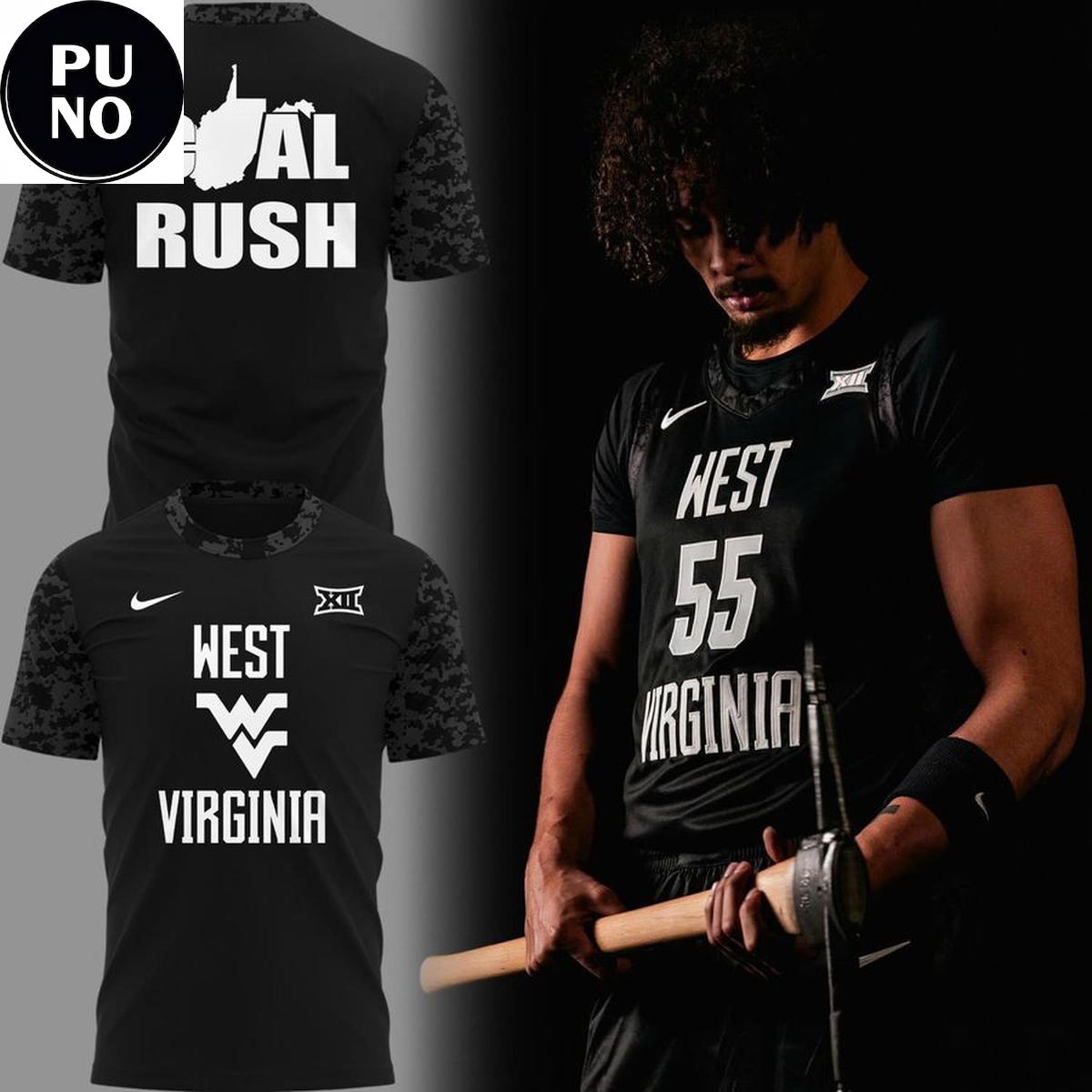 West Virginia Mountaineers Coal Rush 2026 Hoodie T-Shirt