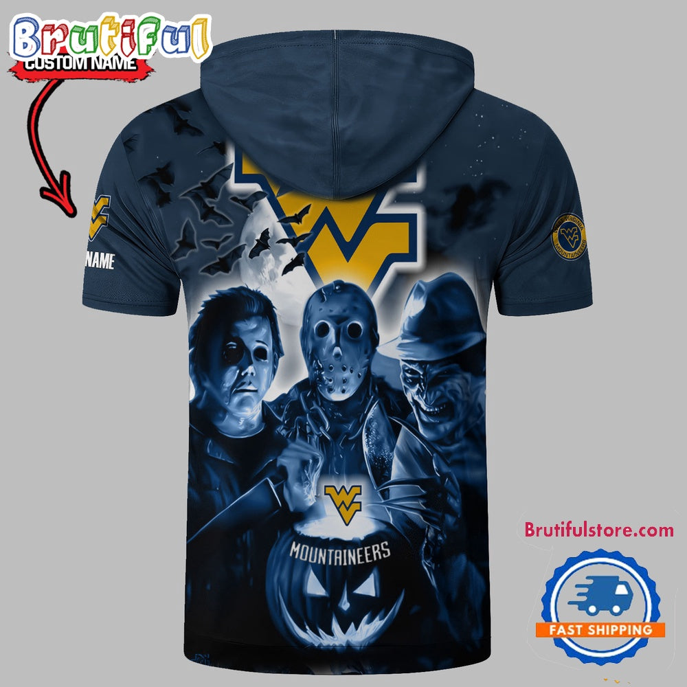 West Virginia Mountaineers Horror Characters Essential Halloween Sleeveless Hoodie