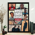 Westcoast Classics Death row Records Poster Canvas