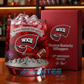 Western Kentucky Hilltoppers Football 118th Anniversary Whiskey Glass