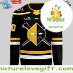 2026 Wheeling Nailers Black Hockey Jersey New Uniforms