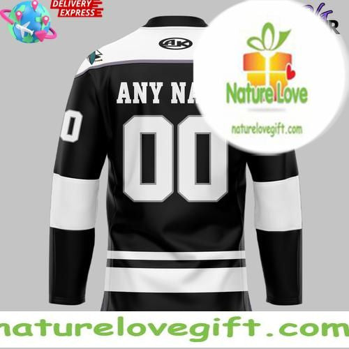 Wichita Thunder 2026 Black Hockey Jersey New Uniforms