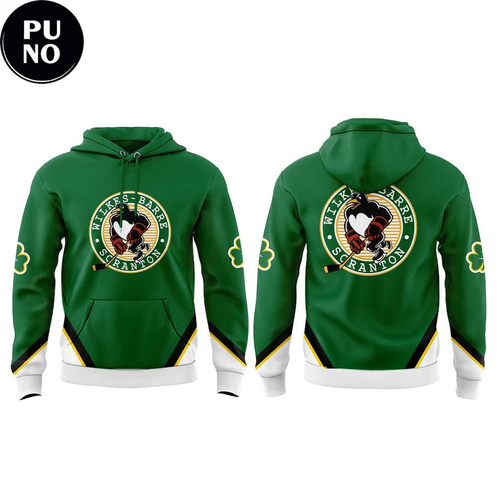 Wilkes-Barre/Scranton Penguins St. Patrick’s Celebration 2026 Hoodie T-Shirt