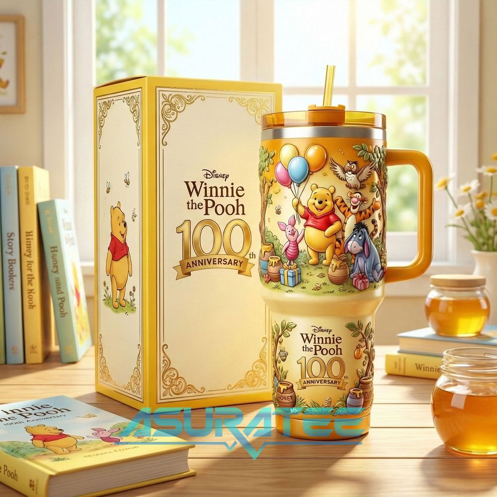 Winnie the Pooh 100th Anniversary 2026 YETI Tumbler