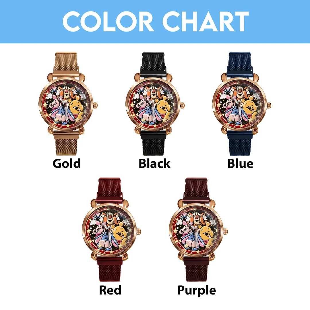 Winnie-the-Pooh 100th Anniversary Mesh Strap Quartz Watch – HOATT26860