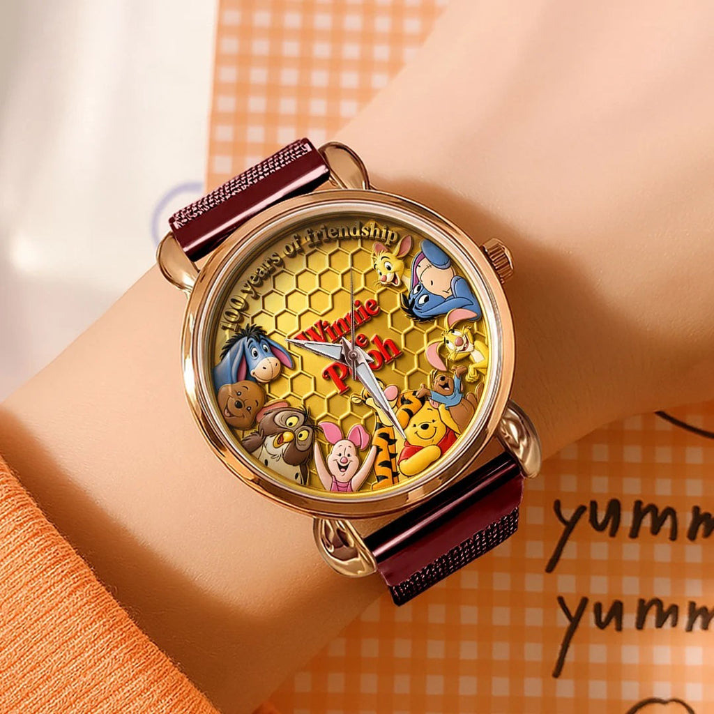 Winnie-the-Pooh 100th Anniversary Mesh Strap Quartz Watch – HOATT26809
