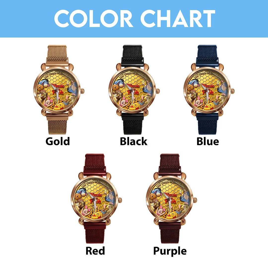 Winnie-the-Pooh 100th Anniversary Mesh Strap Quartz Watch – HOATT26809