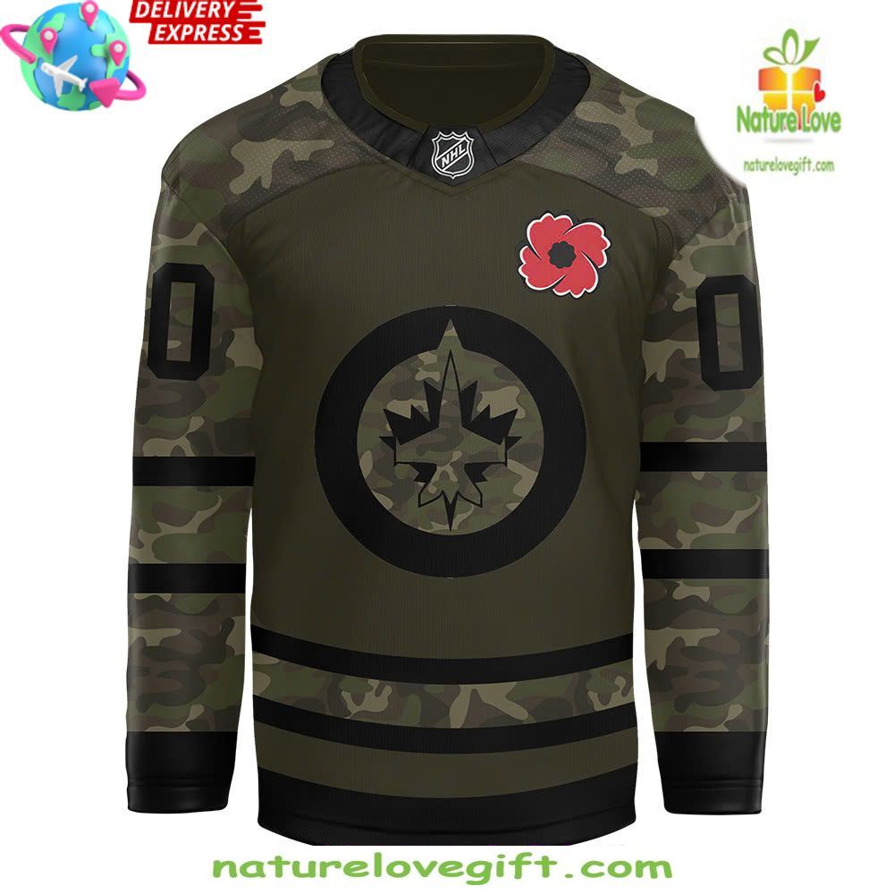 Winnipeg Jets 2026 Military Appreciation Jersey Hockey