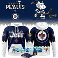 Winnipeg Jets ”Peanuts Night ” 2026 Snoopy Special Hoodie, Cap