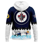 Winnipeg Jets ”Peanuts Night ” 2026 Snoopy Special Hoodie, Cap