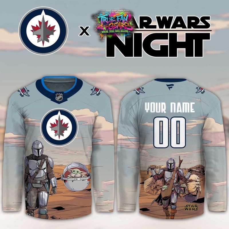Winnipeg Jets Star Wars Night 2026 Limited Personalized Hockey Jersey
