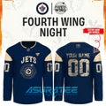 Winnipeg Jets x Fourth Wing Night 2026 Hockey Jersey