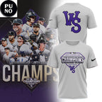 Winston-Salem Dash 2026 South Atlantic League Champions T-Shirt