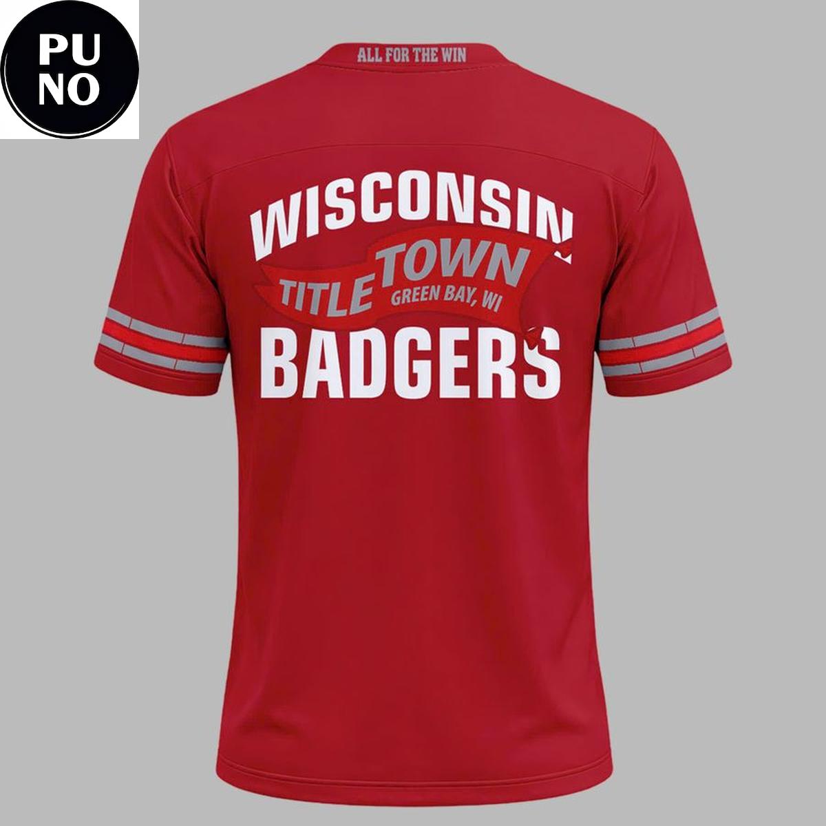 Wisconsin Badgers 2026 Lambeau Field Football Jersey