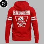 Wisconsin Badgers 2026 ThrowBack Logo Hoodie T-Shirt