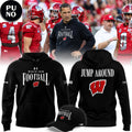 Wisconsin Badgers Football 2026 Head coach Luke Fickell Jump Around Hoodie T-Shirt