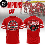 Wisconsin Badgers NCAA National Champions 2026 Hoodie T-Shirt