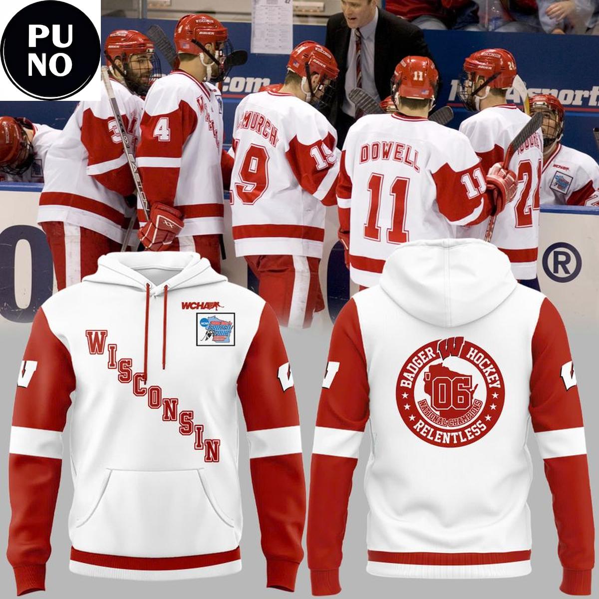 Wisconsin Badgers Throw Back 20 Years 2026 Hoodie