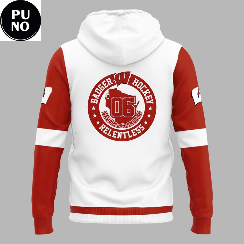 Wisconsin Badgers Throw Back 20 Years 2026 Hoodie