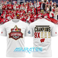 Wisconsin Badgers Women’s Ice Hockey 2026 NCAA National Champions Shirt