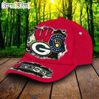 Wisconsin Sports All Over Print Cap, Wisconsin Cap, Cap For Sport Fans