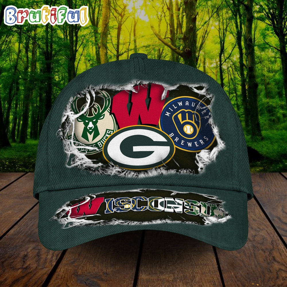 Wisconsin Sports Baseball Cap, Wisconsin Cap
