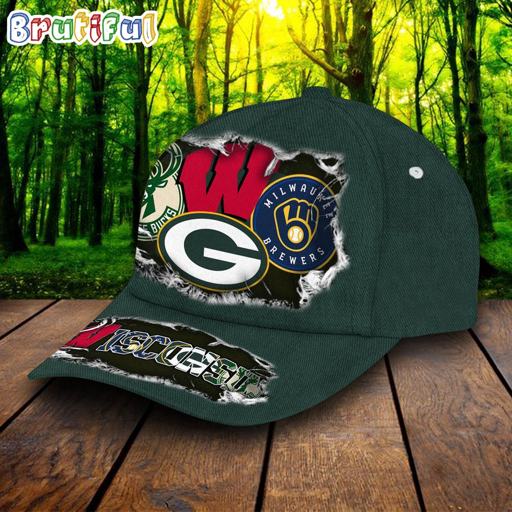 Wisconsin Sports Baseball Cap, Wisconsin Cap