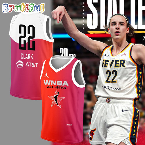 Wnba All-Star 2024 Caitlin Clark 22 Basketball Jersey