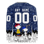 Worcester Railers 2026 Peanuts Snoopy Hockey Jersey