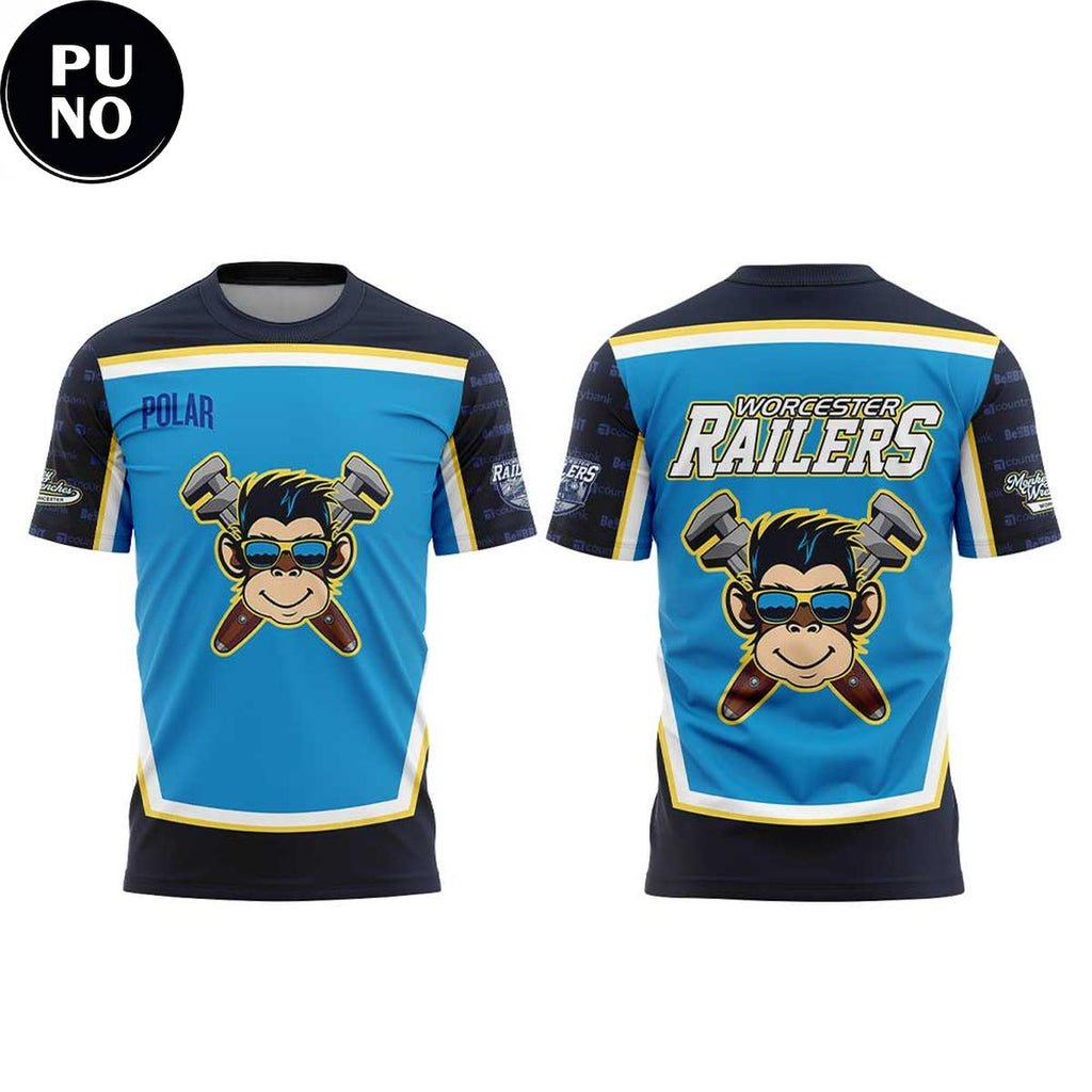 Worcester Railers HC Monkey Wrenches 2026 Hoodie T-Shirt