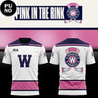 Worcester Railers HC Pink In The Rink 2026 Hoodie T-Shirt