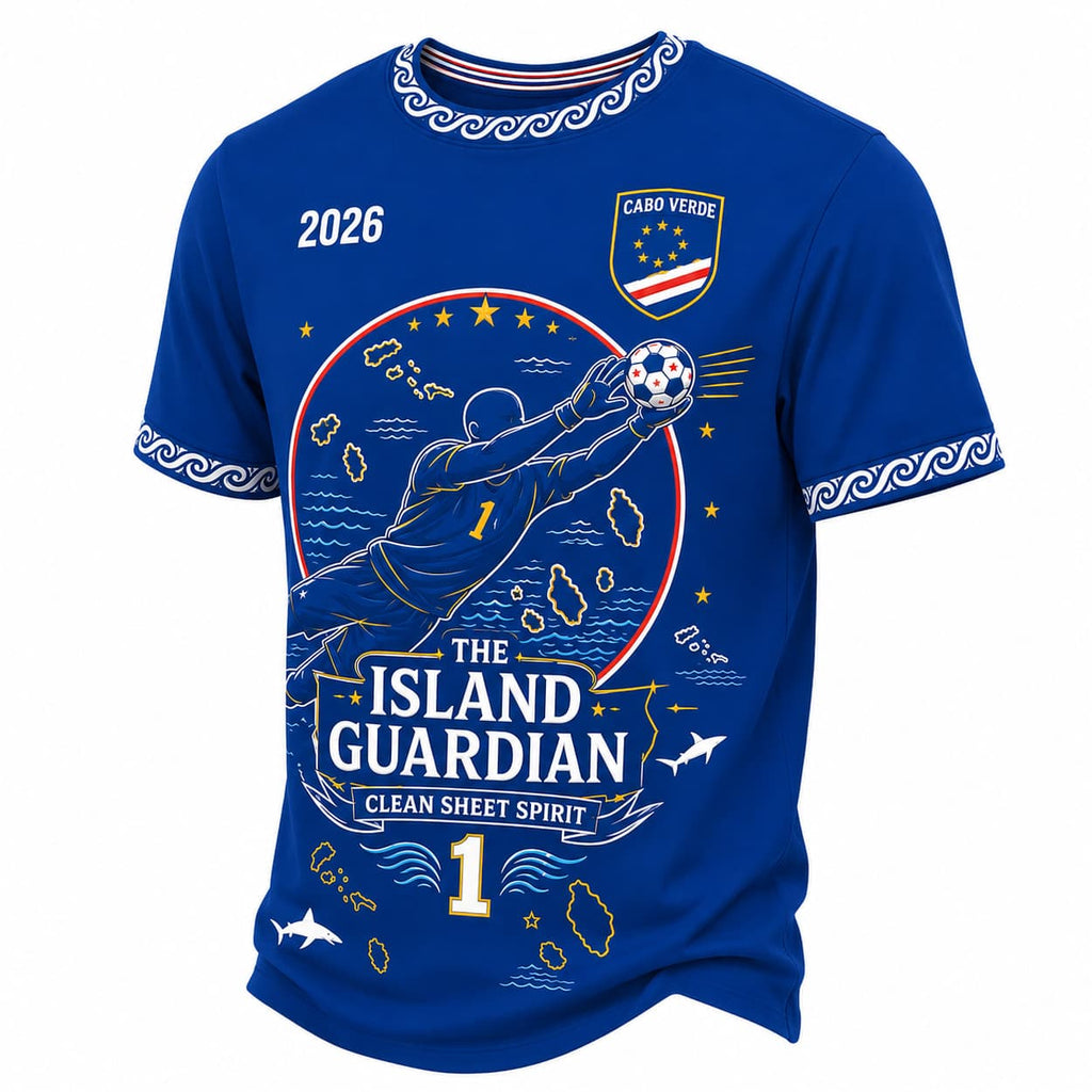 World Cup 2026 Cabo Verde Vozinha The Island Guardian Shirt