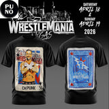 WrestleMania 42 Vegas WWE CM Punk 2026 Shirt