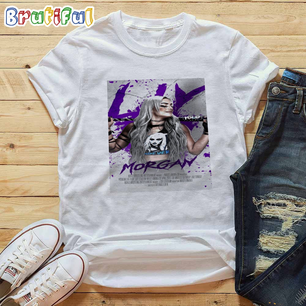 WrestleMania XXXIX Liv Morgan Hollywood Official Poster T-Shirt
