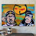 Wu-tang Clan Ol’ Dirty Bastard and Ghostface Killah Fine Arts Poster Canvas