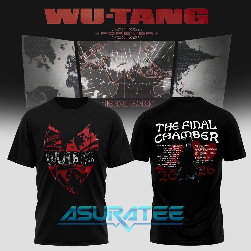 Wu-Tang Clan “Forever The Final Chamber” Tour 2026 Special Shirt
