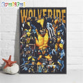 X-men Wolverine Logan Hugh Jackman Movies 2024 Wall Art Poster Canvas