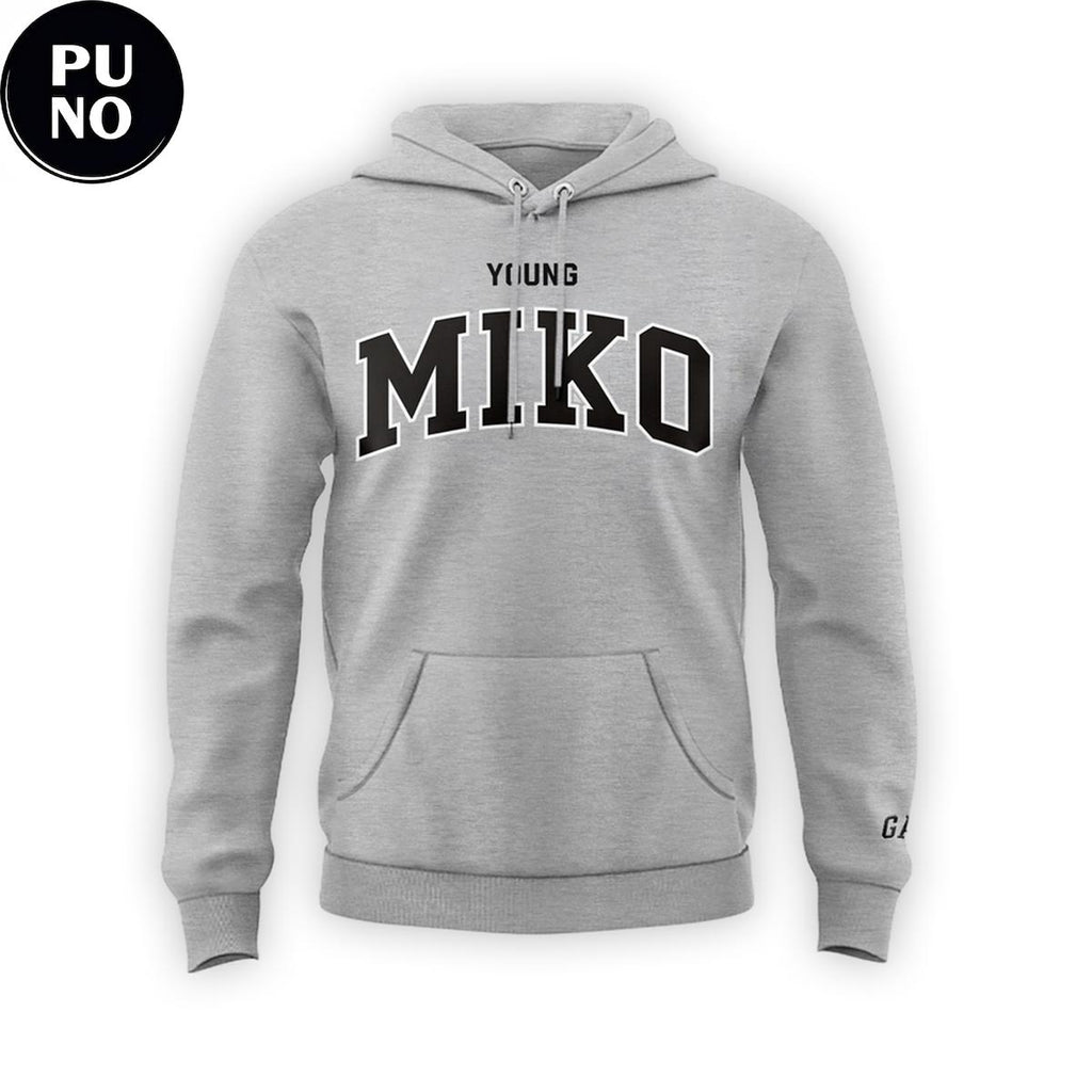 Young Miko x GAP 2026 Caught In The Moment Grey Hoodie Shirt