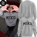 Young Miko x GAP 2026 Caught In The Moment Grey Hoodie Shirt