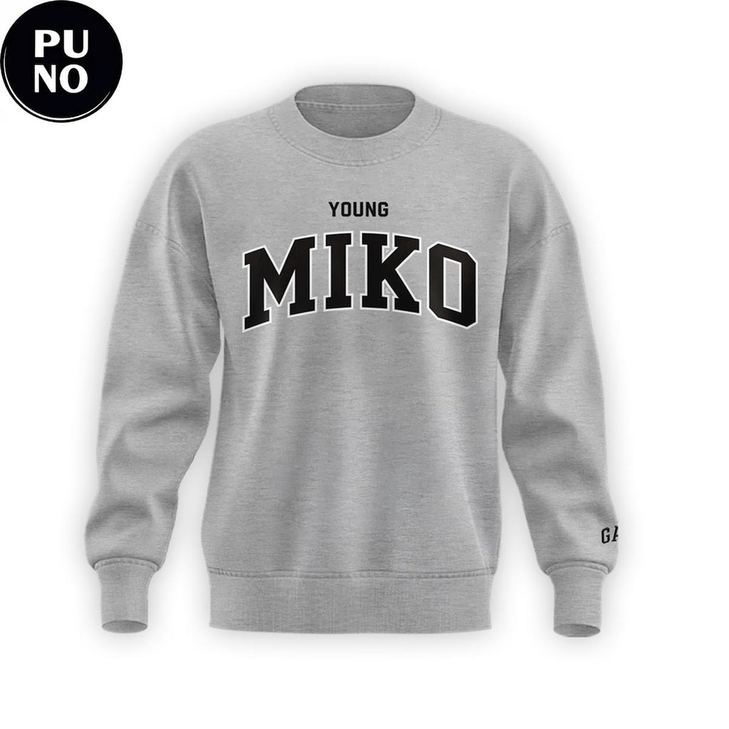 Young Miko x GAP 2026 Caught In The Moment Grey Hoodie Shirt