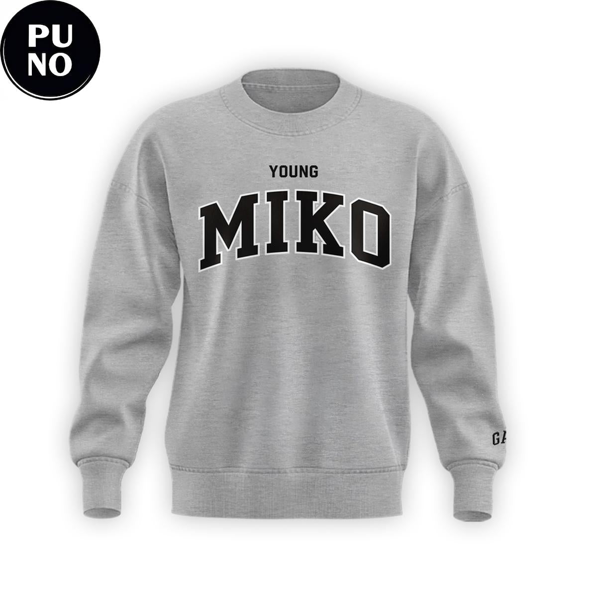 Young Miko x GAP 2026 Caught In The Moment Grey Hoodie Shirt
