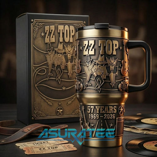 ZZ Top 57th Anniversary Limited Edition YETI Tumbler